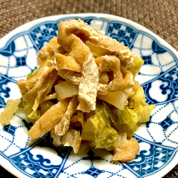 めんつゆで簡単 油揚げと白菜の煮浸し レシピ 作り方 By 善ちゃん 楽天レシピ めんつゆで簡単 油揚げと白菜の煮浸し レシピ 作り方 By 善ちゃん 楽天レシピ